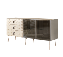 Комод для гостиной Богемия Фарфале (Bogemia Farfalle) БМКМ-4(Fa) [5]